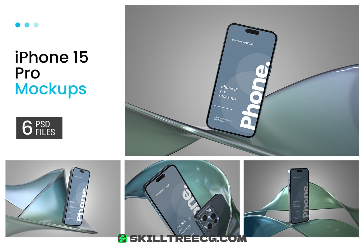 iPhone 15 Pro Max Mockup（715691）-技能树